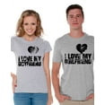 thumbnail image 1 of Awkward Styles Couple Shirts I Love My Boyfriend I Love My Girlfriend Matching Couple Shirts Boyfriend and Girlfriend Cute Couple Shirts Valentines Day Gifts for Couples Boyfriend Gift Girlfriend Gift, 1 of 5