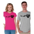 thumbnail image 1 of Awkward Styles Couple Shirts I'm All His I'm All Hers Matching T Shirts for Couple Love Gift Ideas for Valentine's Day All His & All Hers Cute Couple Shirts Boyfriend and Girlfriend Matching Outfits, 1 of 5