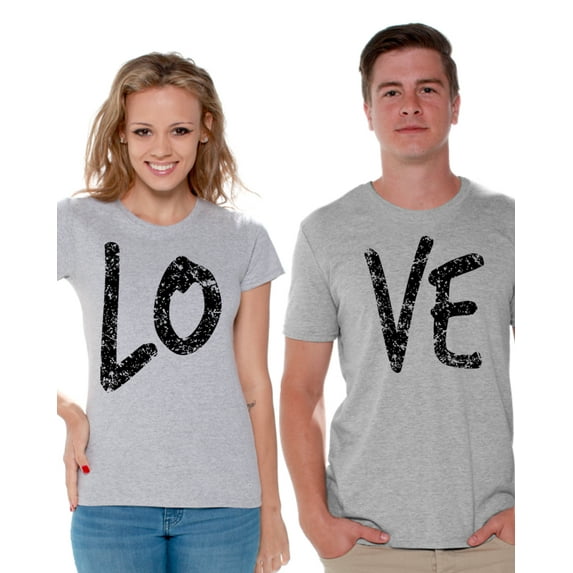 Awkward Styles Couple Shirts Love Couple Matching Shirts Love T Shirts for Couples Love Couple Matching Outfits Valentine's Day Gift for Couple Love Couple T-shirt Happy Valentines Day