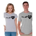 thumbnail image 1 of Awkward Styles Couple Shirts I'm All His I'm All Hers Matching T Shirts for Couple Love Gift Ideas for Valentine's Day All His & All Hers Cute Couple Shirts Boyfriend and Girlfriend Matching Outfits, 1 of 5