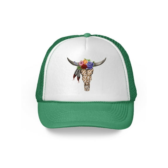 Awkward Styles Cow Skull Caps Cow Skull Hats Day of the Dead Cow Skull Gifts Skull Accessories Skull Caps Winter Summer