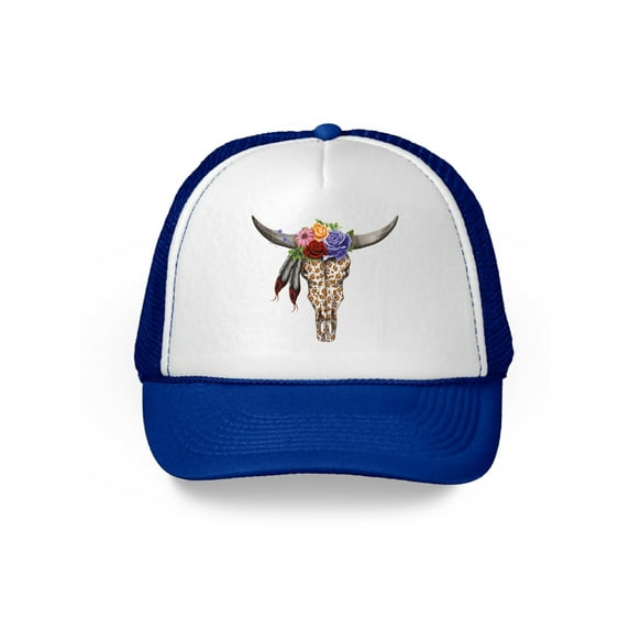 Awkward Styles Cow Skull Caps Cow Skull Hats Day of the Dead Cow Skull Gifts Skull Accessories Skull Caps Winter Summer