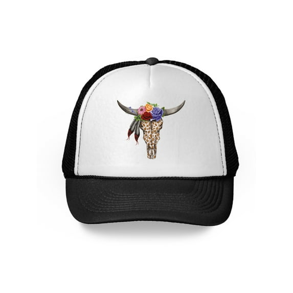 Awkward Styles Cow Skull Caps Cow Skull Hats Day of the Dead Cow Skull Gifts Skull Accessories Skull Caps Winter Summer