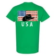 thumbnail image 1 of Awkward Styles Cowboy Hat USA Men Shirt I'm American USA Flag T shirt for Men 4th of July Gifts Texas Men Tshirt Gifts for Men Cowboy Hat T-shirt for Men Independence Day Print on the Back Only, 1 of 4