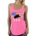 thumbnail image 1 of Awkward Styles Cowboy Hat USA Women Racerback Tank Top USA Pride Retro USA Women Shirt 4th of July Gifts Pro America Tank for Women Gifts for Women American Flag Women Top, 1 of 4