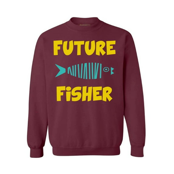 Awkward Styles Crewneck for Fisher Future Fisher Unisex Crewneck Fisher Sweater for Men Future Fisher Crewneck for Women Fishing Clothes Future Fisher Crewneck Fishers Gifts Sweater for Fisher
