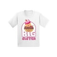 thumbnail image 1 of Awkward Styles Cupcake Shirts Big Sister Youth Shirt T Shirts for Girls Cupcake Clothing Big Sister Collection Funny Gifts for Girls I'm Big Sister Shirt Sis Tshirt for Kids Birthday Gifts for Sister, 1 of 4