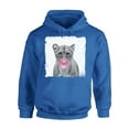 thumbnail image 1 of Awkward Styles Cute Animal Hoodie for Woman Funny Animal Gifts Lion Clothing Cute Animals Best Unisex Gifts Cute Hoodie Crewneck Lion Blowing Pink Gum Animal Themed Clothes Lion with Gum Hoodie, 1 of 5