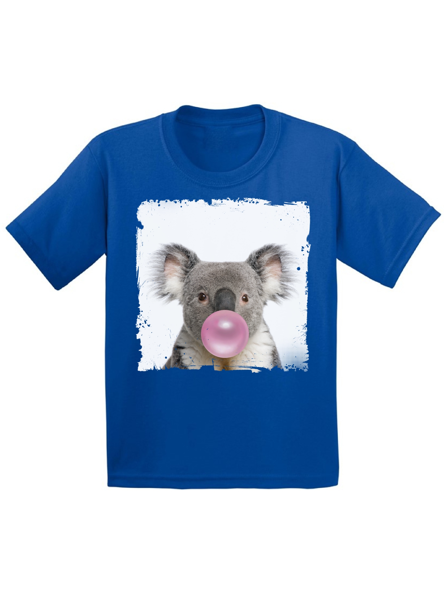 Awkward Styles Cute Animal Themed Collection Funny Koala with Gum Nifty Koala Clothing Koala Lovers Funny Gifts for Kids Childrens Outfit Koala Tshirt Koala Toddler Shirt Toddler T Shirt for Kids - image 1 of 4