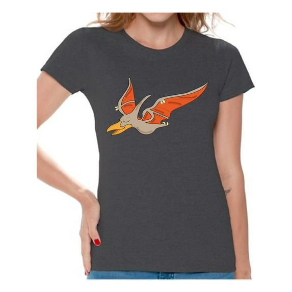 Awkward Styles Cute Dinosaur Tshirt Pteranodon Shirts for Women Pteranodon T Shirt Spirit Animal Shirts for Women Pteranodon Outfit Gifts for Her Dinosaur Themed Party Dinosaur Gifts for Women