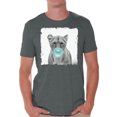 thumbnail image 1 of Awkward Styles Cute Lion Clothing Animal T-Shirt for Men Funny Animal Gifts Lion T Shirt Cute Animal T Shirt Funny Lion Shirt Gifts for Him Funny Men T Shirt Lion Tshirt Lion with Blue Gum T Shirt, 1 of 4