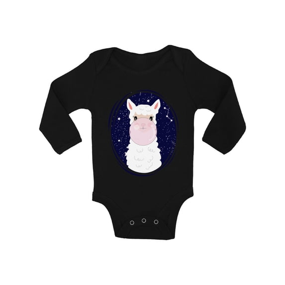 Awkward Styles Cute Llama Bodysuit for Baby Boy Cute Llama Bodysuit for Baby Girl Funny Llama Newborn Outfit Llama Lovers Birthday Gift Llama One Piece Closing for Kids