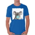 thumbnail image 1 of Awkward Styles Cute Men Tshirt Koala with Blue Gum T Shirt Koala Clothes Animal T-Shirt for Men Funny Animal Gifts Koala T Shirt Cute Animal T Shirt Koala Shirt Gifts for Him Funny Men T Shirt, 1 of 4