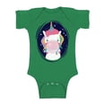 thumbnail image 1 of Awkward Styles Cute Unicorn Baby Bodysuit Animal Lover Gifts One Piece Unicorn Outfit for Newborn Baby Gift for 1 Year Old Unicorn Baby Shower Party Boy and Girl Birthday Clothing, 1 of 4