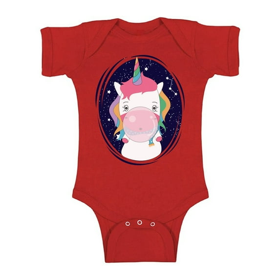 Awkward Styles Cute Unicorn Baby Bodysuit Animal Lover Gifts One Piece Unicorn Outfit for Newborn Baby Gift for 1 Year Old Unicorn Baby Shower Party Boy and Girl Birthday Clothing