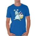 thumbnail image 1 of Awkward Styles Dabbing Easter Bunny Shirt for Men Easter Bunny Tshirt Easter Shirt for Men Happy Easter Easter Gifts for Him Easter Bunny T Shirts Easter Holiday Shirts Easter Basket Stuffers, 1 of 4