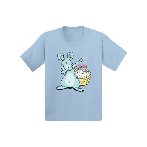Awkward Styles Dabbing Easter Bunny Toddler Shirt Easter Shirt for Kids Easter Bunny Tshirt Funny Easter Gifts Easter Holiday Shirts Easter Outfit for Toddler Girls Easter Tshirt for Toddler Boys