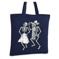 thumbnail image 1 of Awkward Styles Dancing Skeleton Canvas Cotton Bag Skeleton Skull Bag Halloween Gifts Skull Accessories Gothic Gifts for He Dia de Los Muertos Accessories, 1 of 5