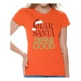 thumbnail image 1 of Awkward Styles Dear Santa Define Good Christmas Shirts for Women Santa Christmas T-shirt Dear Santa Shirt Women's Holiday Top Funny Tacky Party Christmas Holiday Shirt, 1 of 4