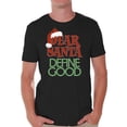 thumbnail image 1 of Awkward Styles Dear Santa Define Good Shirt Christmas Tshirts for Men Santa Ugly Christmas Shirt Dear Santa Christmas Holiday Top Funny Tacky Party Holiday Men's Tee Xmas Shirt, 1 of 4