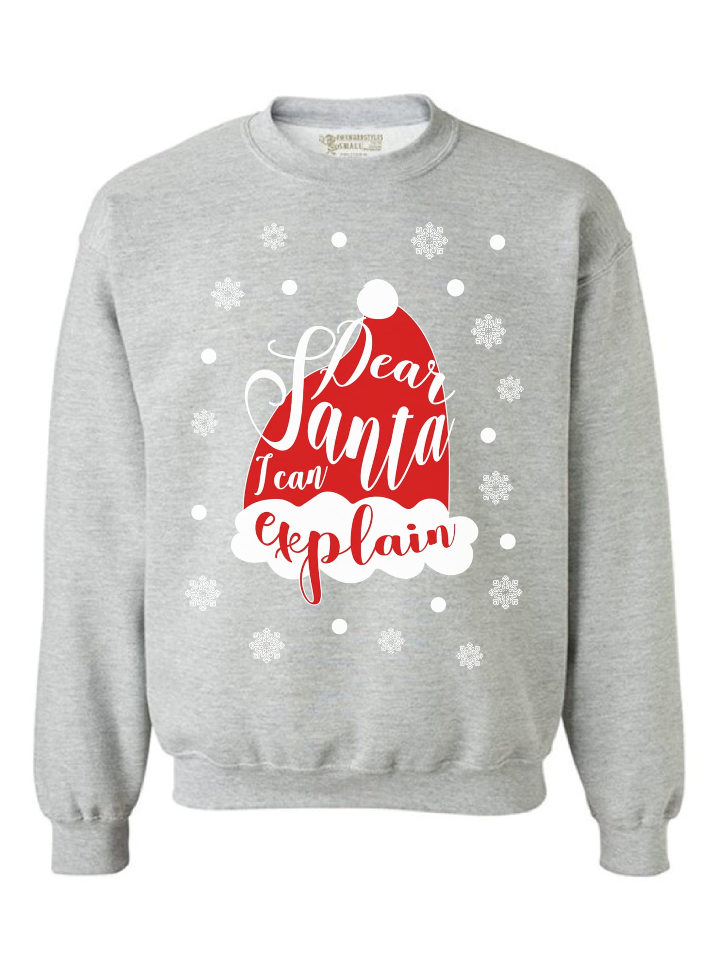 Dear Santa I Can Explain Funny Ugly Christmas T Shirt Dear Santa I Can Explain Funny Ugly Christmas T Shirt