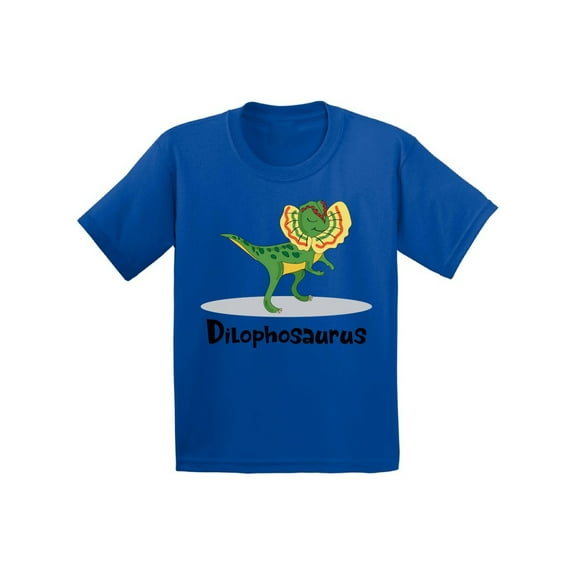 Awkward Styles Dilophosaurus Dinosaur Toddler Shirt Dinosaur Shirt for Toddler Boys Dinosaur Gifts for Toddler Girls Dinosaur Party Outfit Birthday Gifts for Kids Spirit Animal Dilophosaurus Tshirt