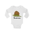 thumbnail image 1 of Awkward Styles Dimetrodon Dinosaur Long Sleeve Bodysuit for Baby Dinosaur One Piece Top Dinosaur Birthday Party Baby Shower Gifts Dinosaur Lovers Cute Dinosaur Gifts for Newborn Baby Dinosaur Outfit, 1 of 4