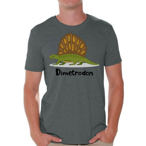 Awkward Styles Dimetrodon Dinosaur Shirt Dinosaur Tshirt for Men Dinosaur Gifts for Him Dinosaur Party Outfit Funny Dinosaur T Shirt Spirit Animal Shirt Men's Dinosaur T-Shirt Dinosaur Clothes