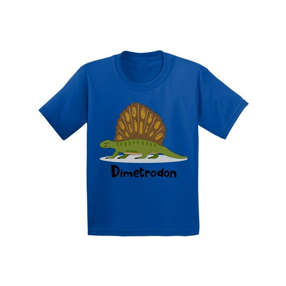 Awkward Styles Dimetrodon Dinosaur Youth Shirt Dinosaur Shirt for Boys Cute Dinosaur Outfit for Girls Dinosaur Gifts for Kids Dinosaur Birthday Party Spirit Animal Shirt Kids Dinosaur Clothes