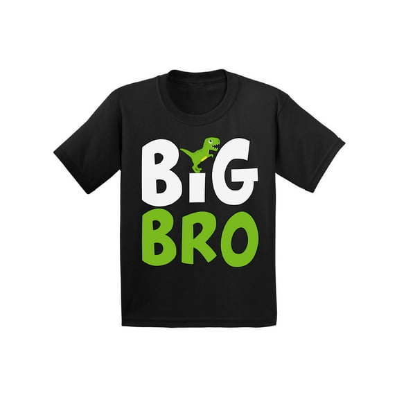 Awkward Styles Dinosaur Big Bro Youth Shirt Dinosaur Big Brother Collection Dinosaur Gifts for Boys I'm Big Brother Lovely T Shirts for Boys Shirt Bro Tshirt for Kids Birthday Gifts for Brother
