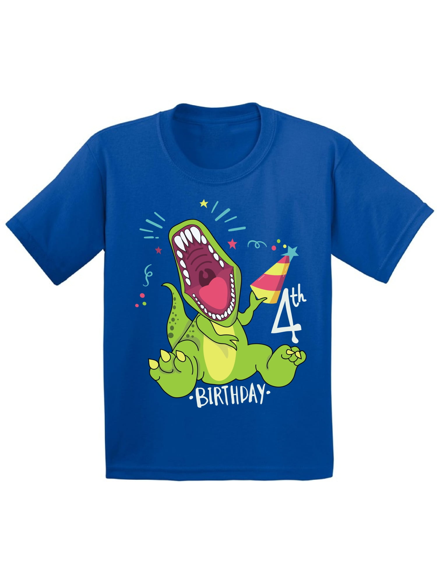 4th Birthday Gift Shirt Dinosaur 4 Year Old Tshirt For Boy 4th Birthday Gift Shirt Dinosaur 4 Year Old Tshirt For Boy