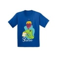 thumbnail image 1 of Awkward Styles Dinosaur Birthday Shirt for 5 Year Old 5th Birthday Party Shirt Dinosaur Gifts for Kids Dinosaur Themed Birthday Party 5th Birthday Boy Shirt Gifts for 5 Year Old Birthday Girl Shirt, 1 of 4