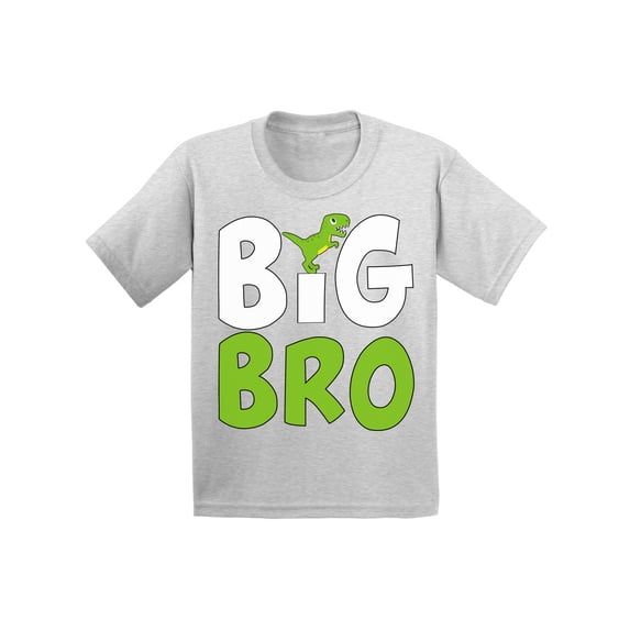 Awkward Styles Dinosaur Bro Toddler Shirt Dinosaur Shirt for Grandson Clothing Bro Tshirt for Kids Birthday Gifts for Brother Brother Collection Toddlers Shirts Gifts for Boys I'm Big Brother Shirt