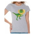 thumbnail image 1 of Awkward Styles Dinosaur Dilophosaurus Shirts for Women Dilophosaurus T Shirt Spirit Animal Shirts for Women Dilophosaurus Outfit Gifts for Her Dinosaur Themed Party Dinosaur Gifts for Women, 1 of 4
