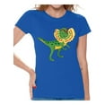 thumbnail image 1 of Awkward Styles Dinosaur Dilophosaurus Shirts for Women Dilophosaurus T Shirt Spirit Animal Shirts for Women Dilophosaurus Outfit Gifts for Her Dinosaur Themed Party Dinosaur Gifts for Women, 1 of 4