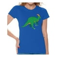 thumbnail image 1 of Awkward Styles Dinosaur Parasaurolophus Shirts for Women Parasaurolophus T Shirt Spirit Animal Shirts for Women Parasaurolophus Outfit Gifts for Her Dinosaur Themed Party Dinosaur Gifts for Women, 1 of 4