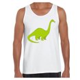 thumbnail image 1 of Awkward Styles Dinosaur Tank Top for Men Brontosaurus Tanks for Men Green Brontosaurus T Shirt Animal Shirts for Men Funny Brontosaurus Gifts for Him Dinosaur Party Outfit Dinosaur Gifts for Men, 1 of 4
