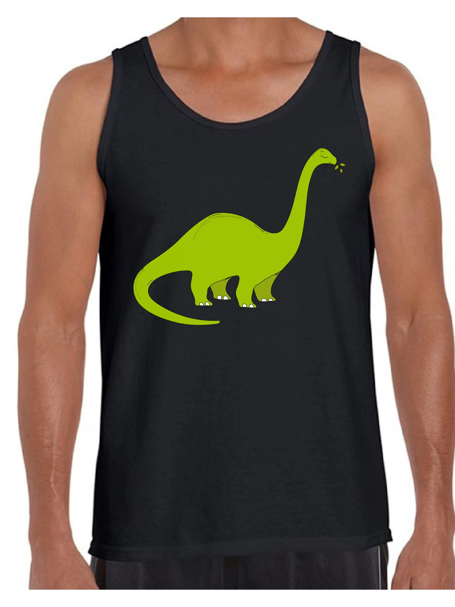 Awkward Styles Dinosaur Tank Top for Men Brontosaurus Tanks for Men ...
