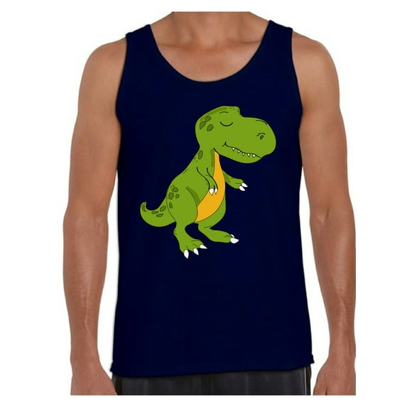 Awkward Styles Dinosaur Tank Top for Men Tyrannosaurus Rex Tanks for Men Tyrannosaurus T Shirt Animal Shirts for Men Funny Tyrannosaurus Rex Gifts for Him Dinosaur Party Outfit Dinosaur Gifts for Men