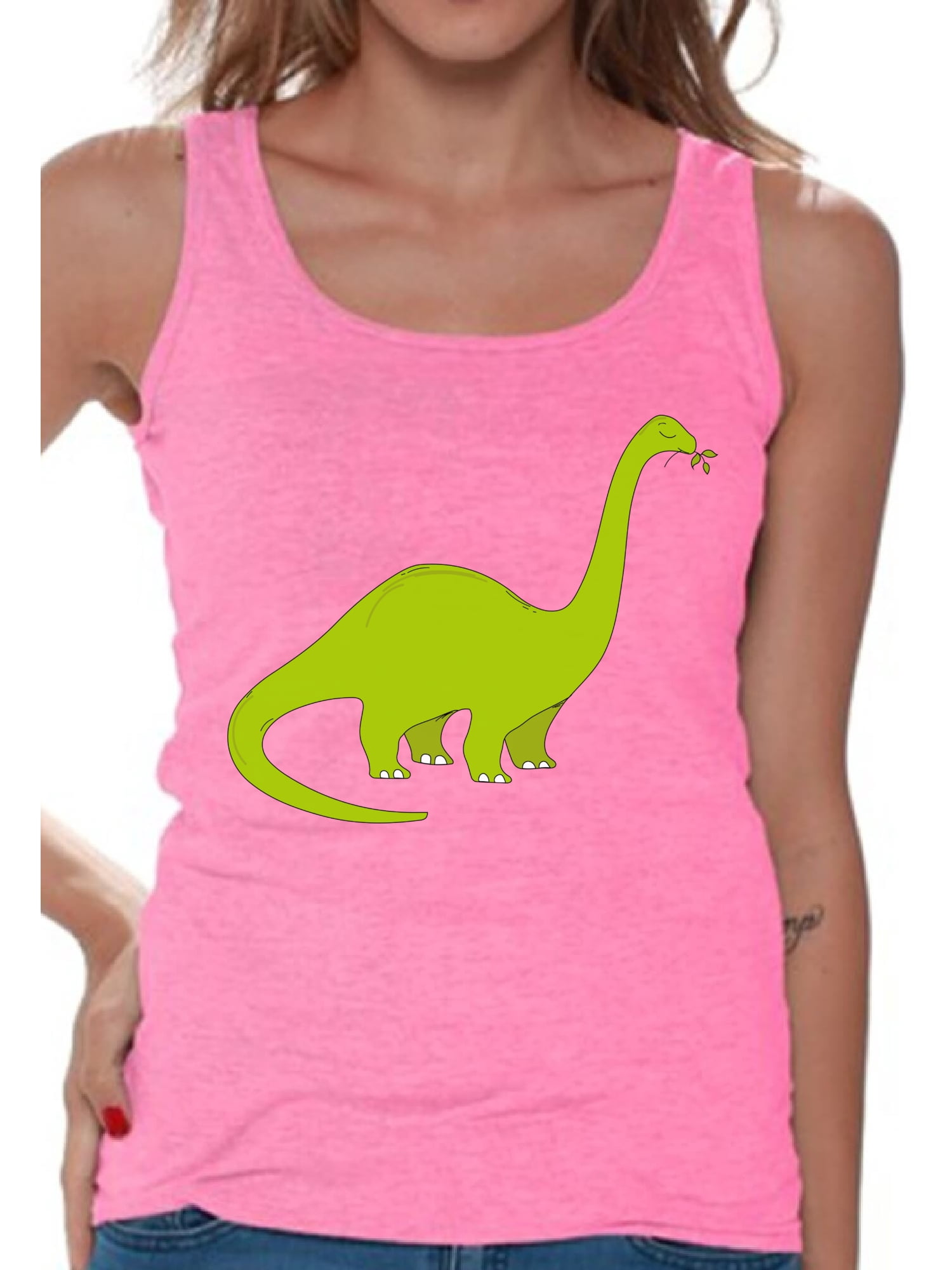 Awkward Styles Dinosaur Tanks Brontosaurus Shirts for Women Cute ...