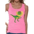 thumbnail image 1 of Awkward Styles Dinosaur Tanks Dilophosaurus Shirts for Women Dilophosaurus Tank Top Animal Shirts for Women Dilophosaurus Outfit Gifts for Her Dinosaur Themed Party Dinosaur Gifts for Women, 1 of 4