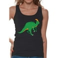 thumbnail image 1 of Awkward Styles Dinosaur Tanks Parasaurolophus Shirts for Women Parasaurolophus Tank Top Animal Shirts for Women Parasaurolophus Outfit Gifts for Her Dinosaur Themed Party Dinosaur Gifts for Women, 1 of 4