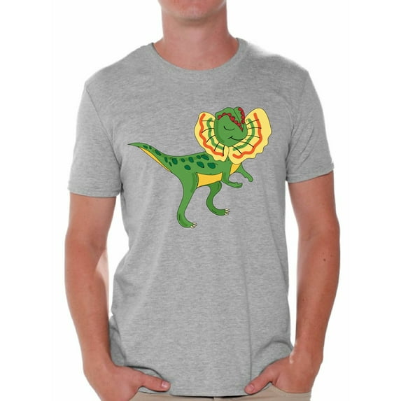 Awkward Styles Dinosaur Tshirt Dilophosaurus T-Shirt for Men Dilophosaurus T Shirt Spirit Animal Shirts for Men Funny Dilophosaurus Gifts for Him Dinosaur Party Outfit Dinosaur Gifts for Men