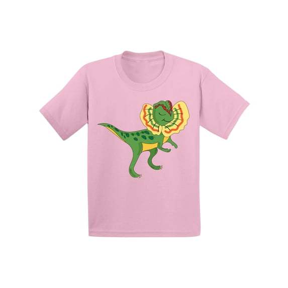 Awkward Styles Dinosaur Tshirt for Kids Dilophosaurus Dinosaur Infant Shirt Dinosaur Themed Birthday Party Cute Animal Shirts for Girls Boys Dinosaur T Shirt Dinosaur Gifts for Kids Dinosaur Tshirt