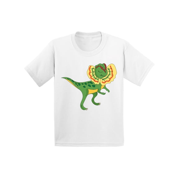 Awkward Styles Dinosaur Tshirt for Kids Dilophosaurus Dinosaur Youth Shirt Dinosaur Themed Birthday Party Cute Animal Shirts for Girls Boys Dinosaur T Shirt Dinosaur Gifts for Kids Dinosaur Tshirt