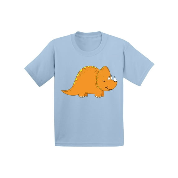 Awkward Styles Dinosaur Tshirt for Kids Triceratops Dinosaur Infant Shirt Dinosaur Themed Birthday Party Cute Animal Shirts for Girls Boys Dinosaur T Shirt Dinosaur Gifts for Kids Dinosaur Tshirt