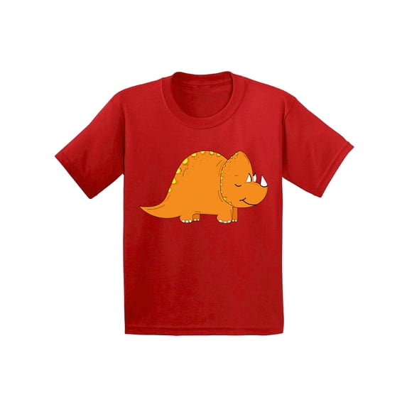 Awkward Styles Dinosaur Tshirt for Kids Triceratops Dinosaur Infant Shirt Dinosaur Themed Birthday Party Cute Animal Shirts for Girls Boys Dinosaur T Shirt Dinosaur Gifts for Kids Dinosaur Tshirt