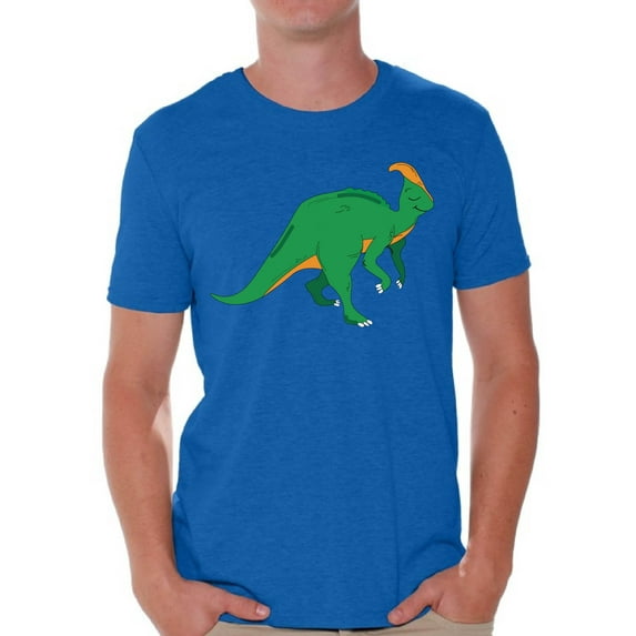 Awkward Styles Dinosaur Tshirt Parasaurolophus T-Shirt for Men Parasaurolophus T Shirt Spirit Animal Shirts for Men Funny Parasaurolophus Gifts for Him Dinosaur Party Outfit Dinosaur Gifts for Men