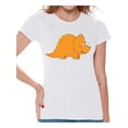 thumbnail image 1 of Awkward Styles Dinosaur Tshirt Triceratops Shirts for Women Triceratops T Shirt Spirit Animal Shirts for Women Triceratops Outfit Gifts for Her Dinosaur Themed Party Dinosaur Gifts for Women, 1 of 4