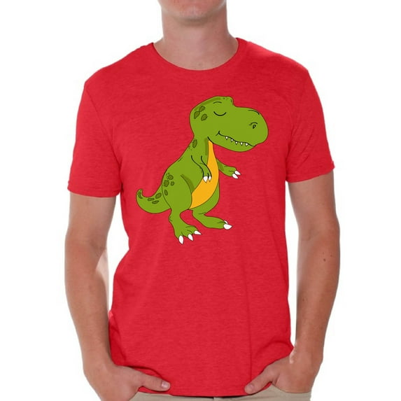 Awkward Styles Dinosaur Tshirt Tyrannosaurus Rex T-Shirt for Men Tyrannosaurus T Shirt Spirit Animal Shirts for Men Funny Tyrannosaurus Rex Gifts for Him Dinosaur Party Outfit Dinosaur Gifts for Men